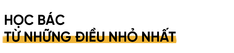 Tôi học Bác mỗi ngày, vui nhất là khi được cống hiến!
