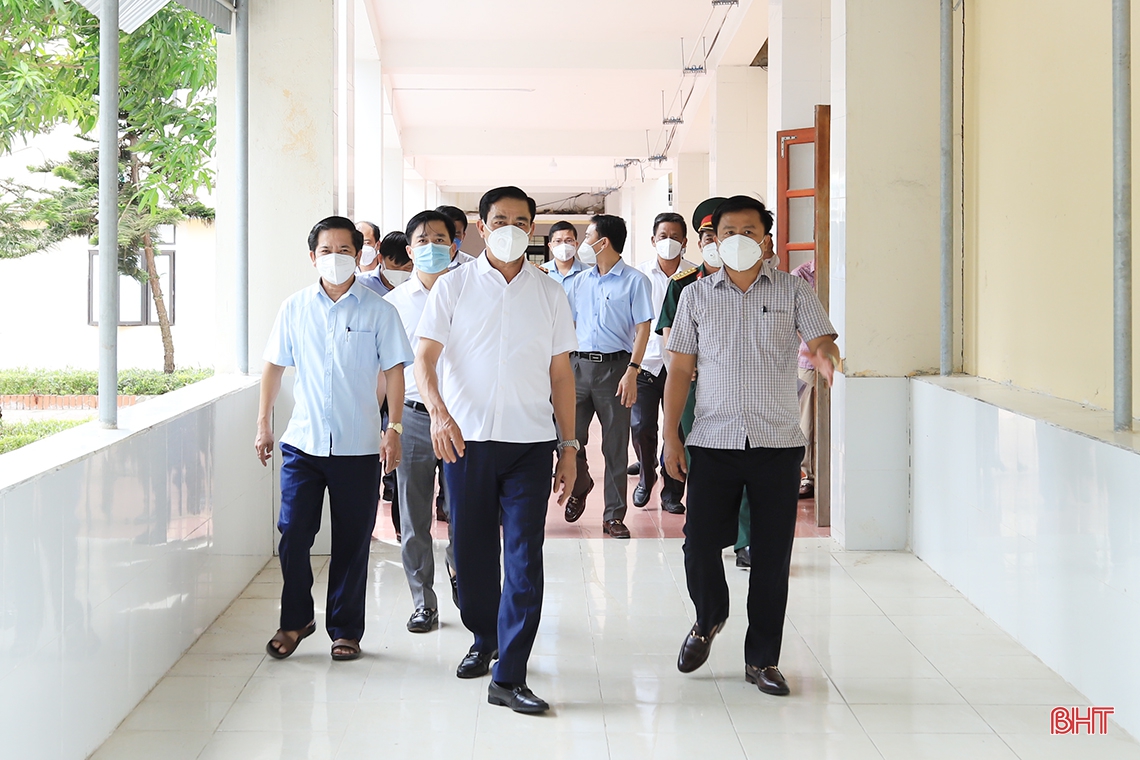 Hương Sơn, Đức Thọ triển khai đồng bộ các giải pháp phòng, chống dịch COVID-19