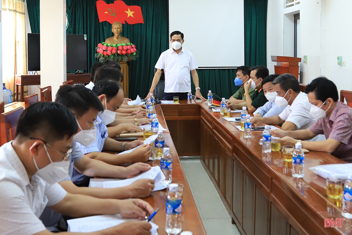 Hương Sơn, Đức Thọ triển khai đồng bộ các giải pháp phòng, chống dịch COVID-19