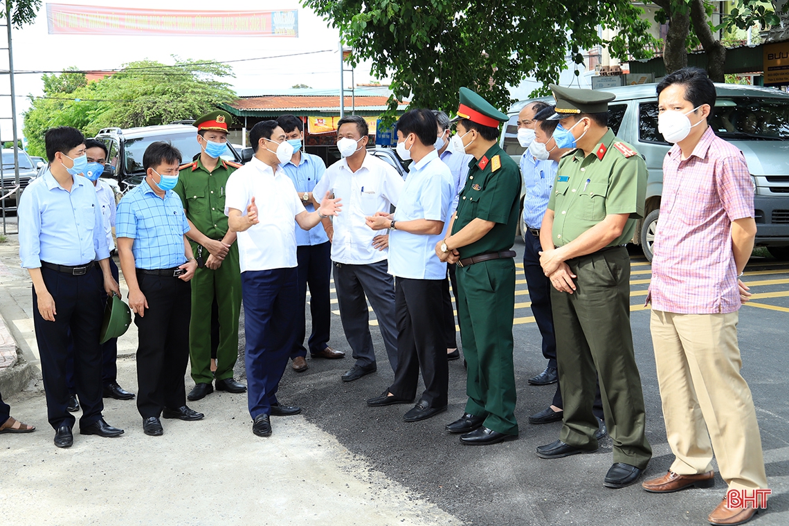 Hương Sơn, Đức Thọ triển khai đồng bộ các giải pháp phòng, chống dịch COVID-19