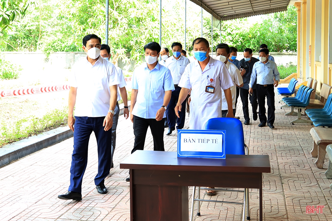 Hương Sơn, Đức Thọ triển khai đồng bộ các giải pháp phòng, chống dịch COVID-19