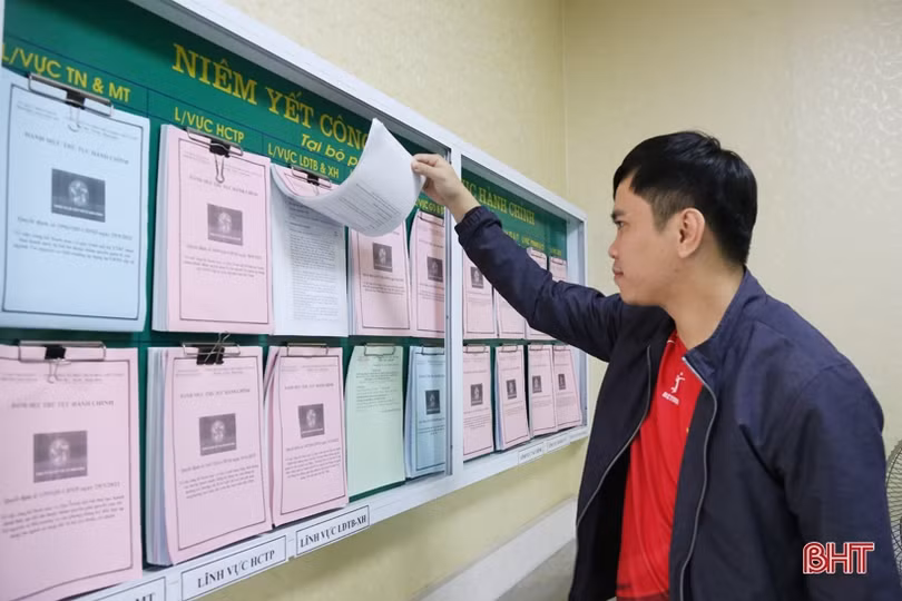Hà Tĩnh đổi mới bộ phận một cửa - xây dựng nền hành chính chuyên nghiệp, hiện đại, thân thiện