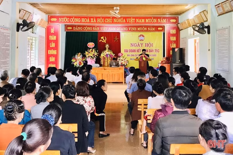 Xây dựng thôn 8, xã Sơn Giang thành thôn tiêu biểu của huyện Hương Sơn