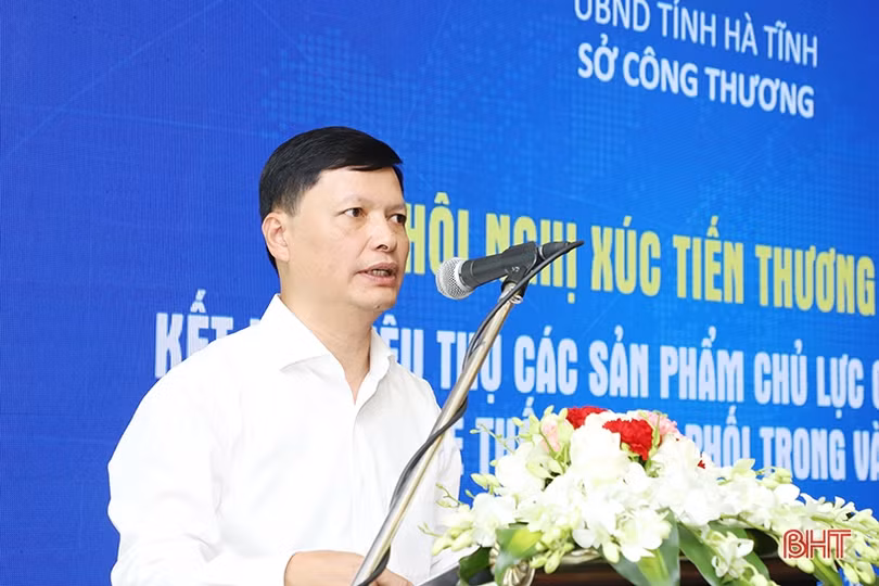 Kết nối tiêu thụ, đưa sản phẩm Hà Tĩnh vào các hệ thống phân phối lớn