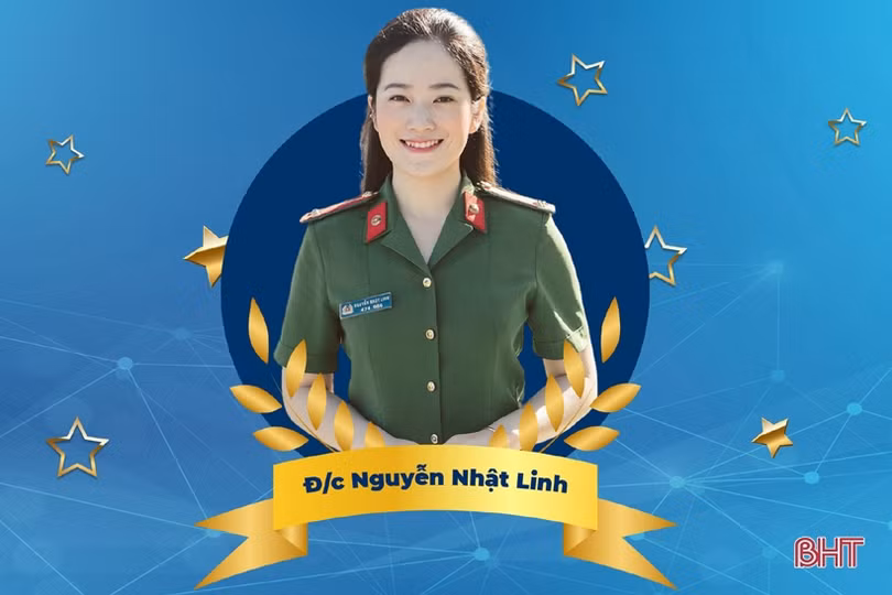 Nữ trung úy Công an Hà Tĩnh giành giải nhì Olympic tiếng Anh cán bộ trẻ toàn quốc