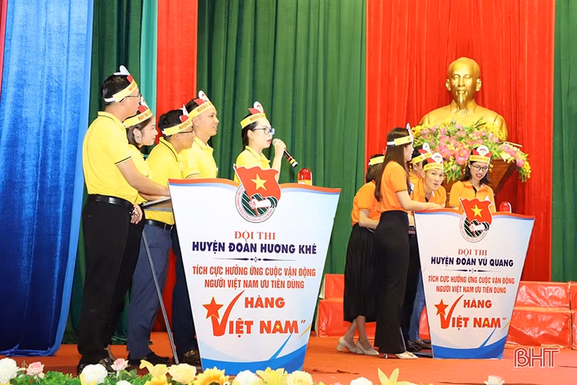 Tuổi trẻ Hà Tĩnh tìm hiểu kiến thức tiêu dùng hàng Việt