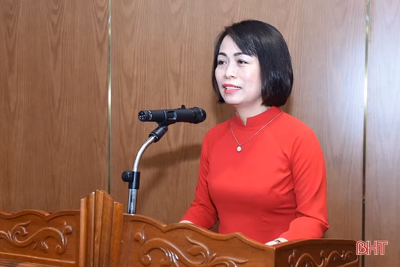 Phó Trưởng ban Tổ chức Tỉnh ủy Hà Tĩnh ra mắt nhận nhiệm vụ