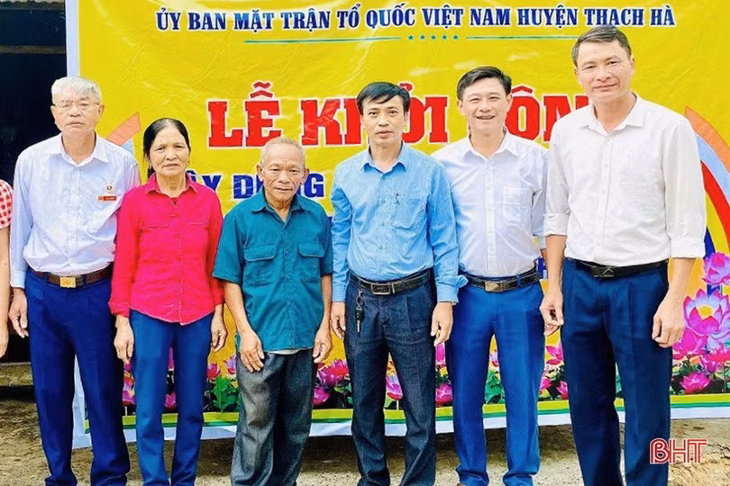 Ấm áp những ngôi nhà đại đoàn kết ở Hà Tĩnh