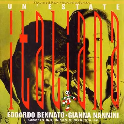 Bìa đĩa đơn Un’estate Italiana phát hành vào cuối năm 1989 và thành công vang dội Bìa đĩa đơn Un’estate Italiana phát hành vào cuối năm 1989 và thành công vang dội