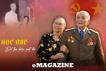 Học Bác để tận hiến suốt đời