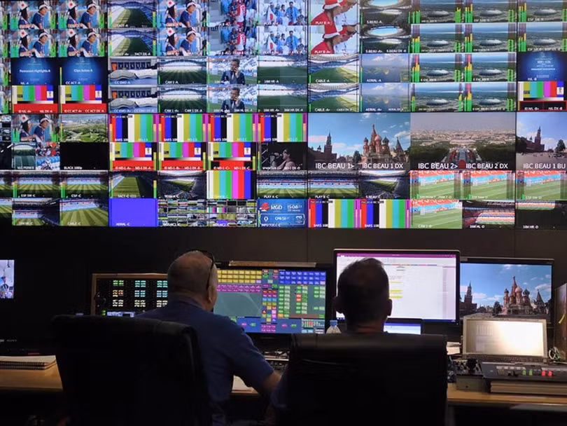 Bên trong một phòng thu dữ liệu video do HBS vận hành. Ảnh: HBS