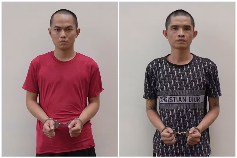 Đối tượng Nguyễn Phú Thịnh và đối tượng cầm đầu Nguyễn Ngọc Sơn.