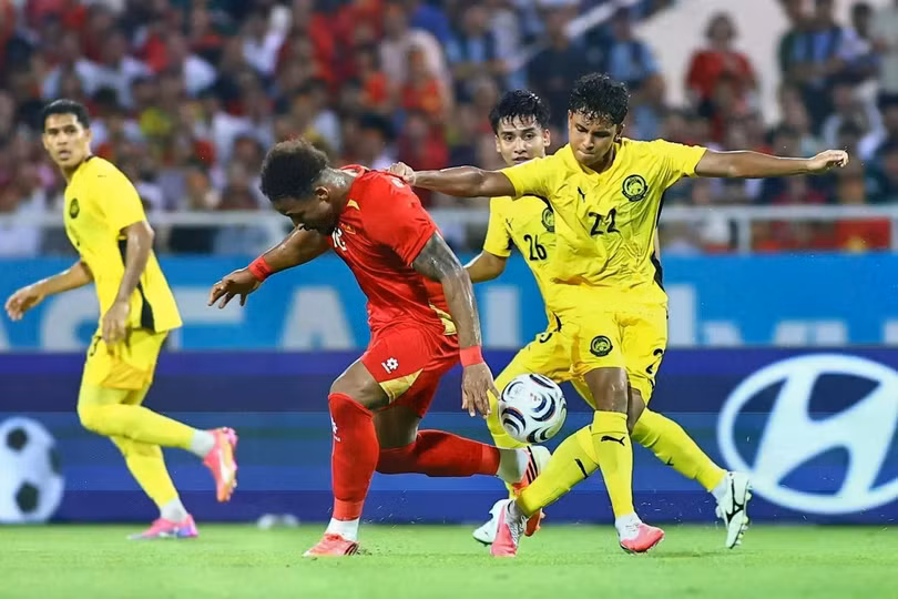 Rajamangala từng chứng kiến Xuân Son dính chấn thương nặng ở chung kết ASEAN Cup 2024, nhưng cũng là nơi anh chuẩn bị trở lại để tái đấu Thái Lan. Ảnh: Anh Tiến.