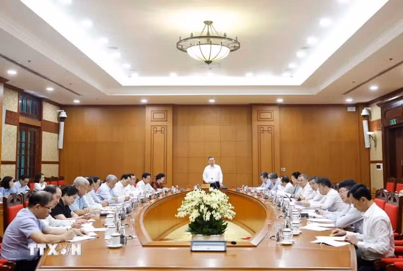 Tổng Bí thư, Chủ tịch nước Tô Lâm phát biểu. (Ảnh: Thống Nhất/TTXVN)