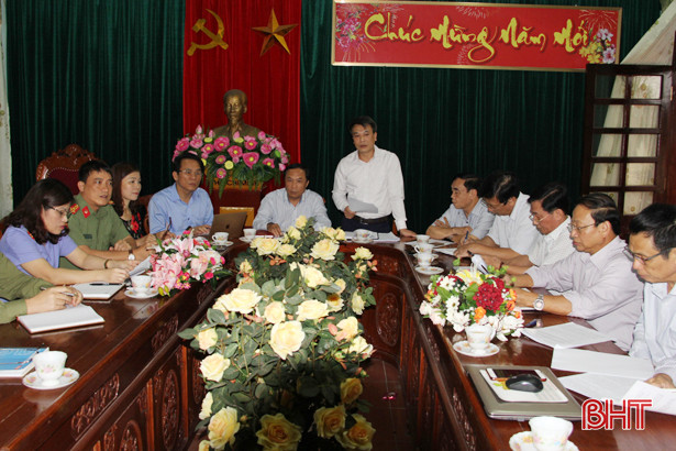 Công an huyện Nghi Xuân cần nắm chắc tình hình, chủ động đảm bảo ANTT ảnh 1 Công an huyện Nghi Xuân cần nắm chắc tình hình, chủ động đảm bảo ANTT