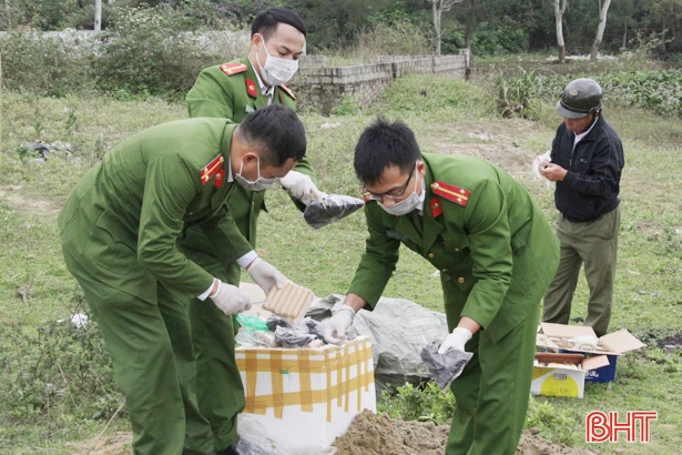 Cao điểm trấn áp tội phạm, Công an Nghi Xuân lập nhiều chiến công