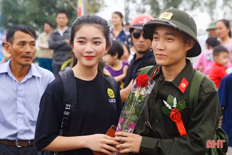 Những cung bậc cảm xúc của tân binh Hà Tĩnh ngày nhập ngũ