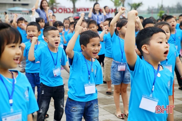 Trẻ mầm non háo hức tham gia CLB Tiền tiểu học Trường Albert Einstein