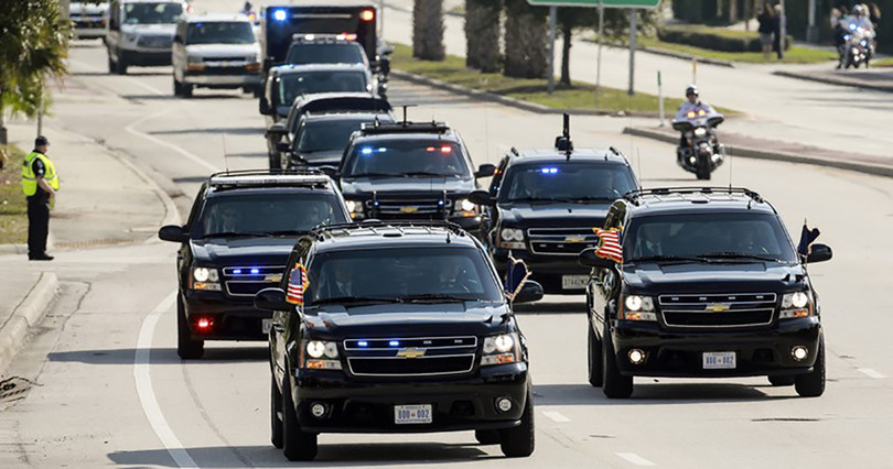 Đội hình xe hộ tống của ông Trump vận hành như thế nào? hình ảnh 3 Đội hình xe hộ tống của ông Trump vận hành như thế nào?