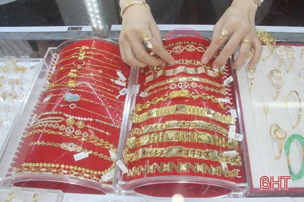 Sau ngày vía Thần Tài, vàng tại Hà Tĩnh vẫn trên đà tăng giá