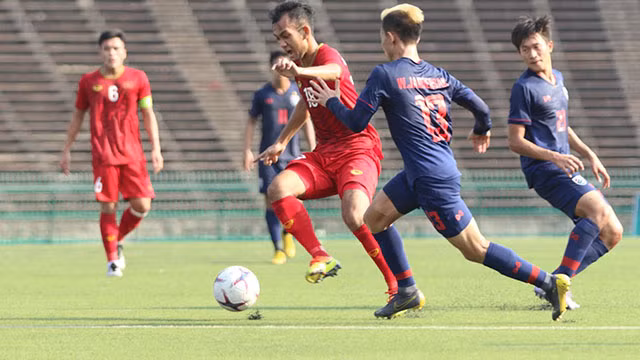 Hòa trên cơ U22 Thái Lan, U22 Việt Nam đứng nhất bảng