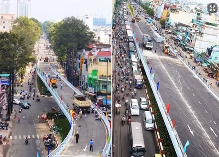 Cầu vượt chữ Y độc nhất Việt Nam trước giờ khánh thành ảnh 3
