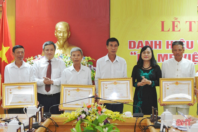 Hà Tĩnh truy tặng danh hiệu “Bà mẹ Việt Nam Anh hùng” cho 15 mẹ
