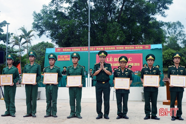 100 chiến sỹ mới BĐBP Hà Tĩnh tuyên thệ nhận nhiệm vụ