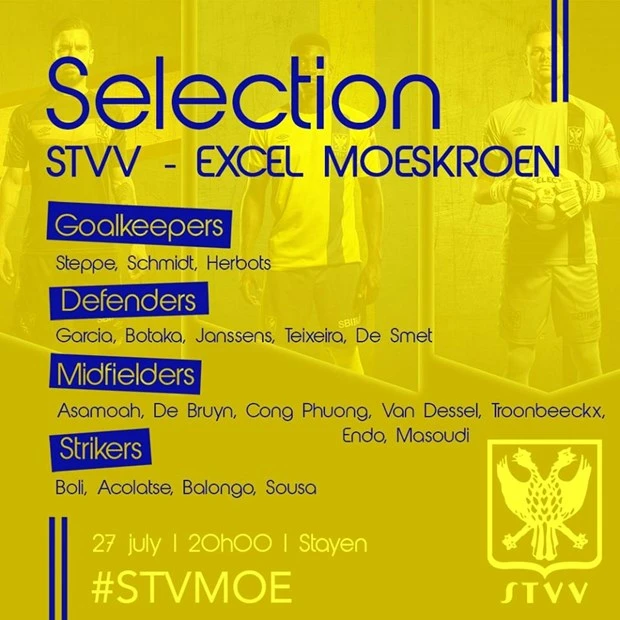 Công Phượng có cơ hội ra sân ở trận mở màn của Sint-Truidense