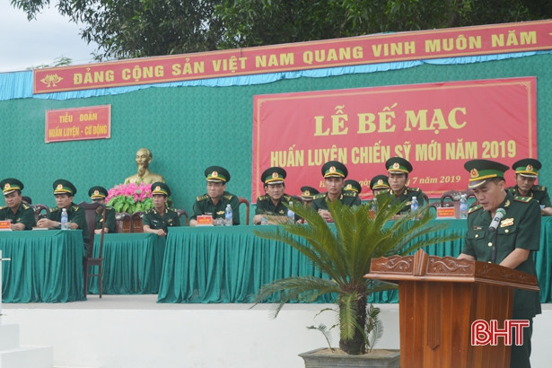 100 chiến sỹ mới BĐBP Hà Tĩnh tuyên thệ nhận nhiệm vụ