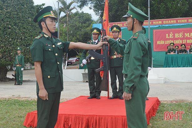100 chiến sỹ mới BĐBP Hà Tĩnh tuyên thệ nhận nhiệm vụ