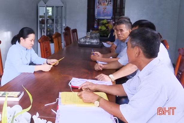 99,9% cử tri Đức Thọ đồng thuận chủ trương sáp nhập xã