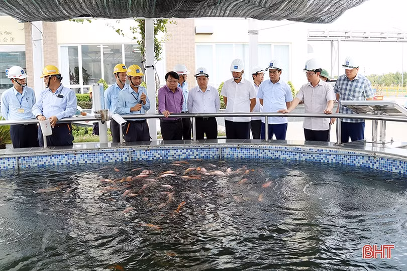 Đoàn công tác tỉnh Hà Giang tham quan Khu kinh tế Vũng Áng