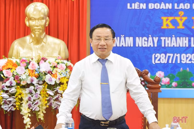 Xây dựng tổ chức công đoàn các cấp ở Hà Tĩnh vững mạnh toàn diện