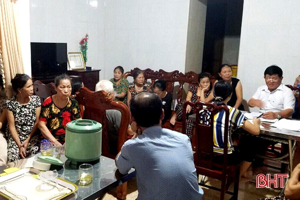 TX Kỳ Anh lấy ý kiến cử tri về sáp nhập xã Kỳ Hưng và phường Sông Trí