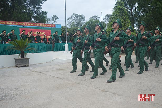 100 chiến sỹ mới BĐBP Hà Tĩnh tuyên thệ nhận nhiệm vụ