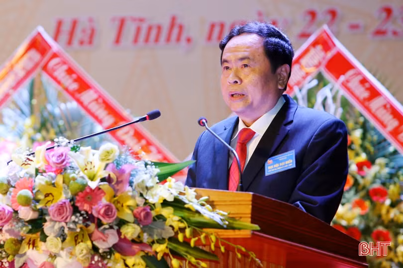 Bí thư Tỉnh ủy Lê Đình Sơn: MTTQ Hà Tĩnh tăng cường khối đại đoàn kết, tạo đồng thuận xã hội