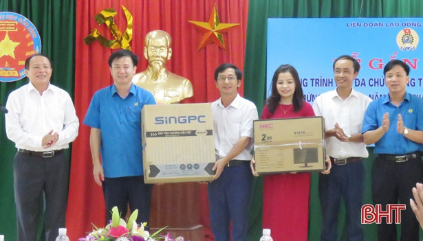 Hà Tĩnh tổ chức các hoạt động chào mừng 90 năm Công đoàn Việt Nam