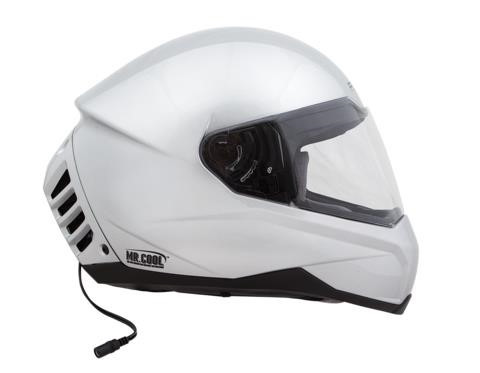 Mũ bảo hiểm tích hợp máy lạnh ra mắt, đi môtô khỏi lo nóng đầu