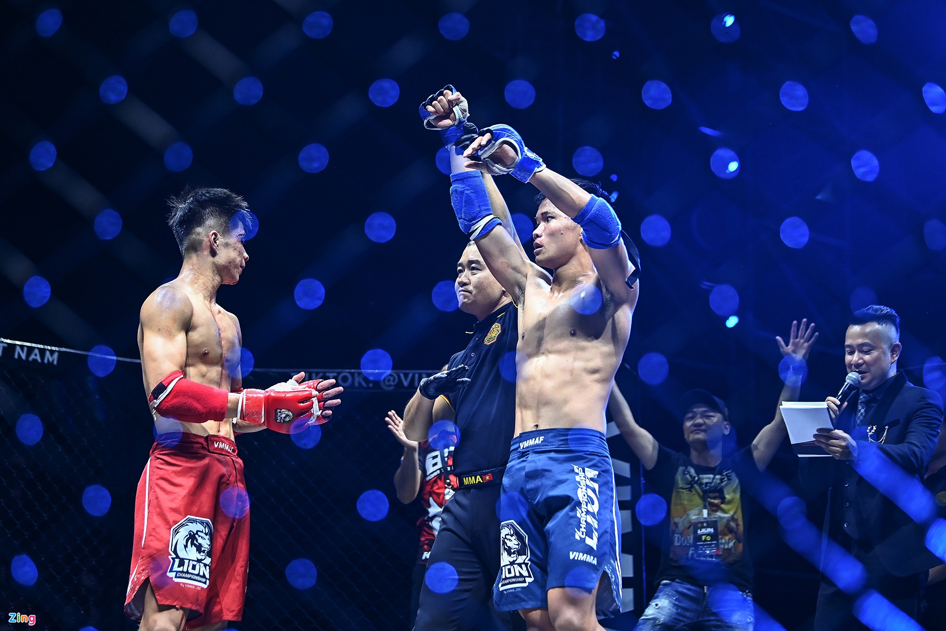 Những khoảnh khắc kịch tính trong đêm bán kết MMA Việt Nam