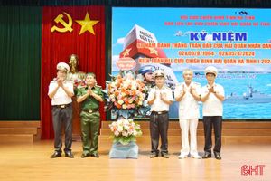 Cựu chiến binh hải quân Hà Tĩnh gặp mặt kỷ niệm 60 năm đánh thắng trận đầu