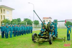 Hà Tĩnh xây dựng lực lượng dân quân vững mạnh - "ngụ binh ư nông"