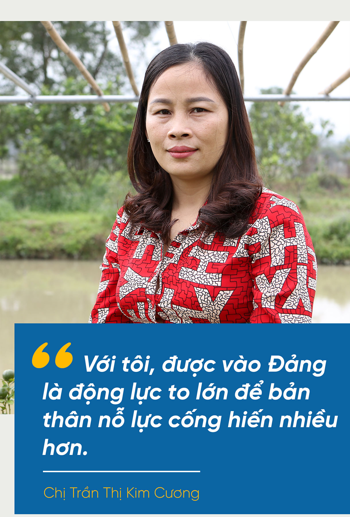 Nữ cán bộ nông dân ở Hà Tĩnh nói hay, làm giỏi