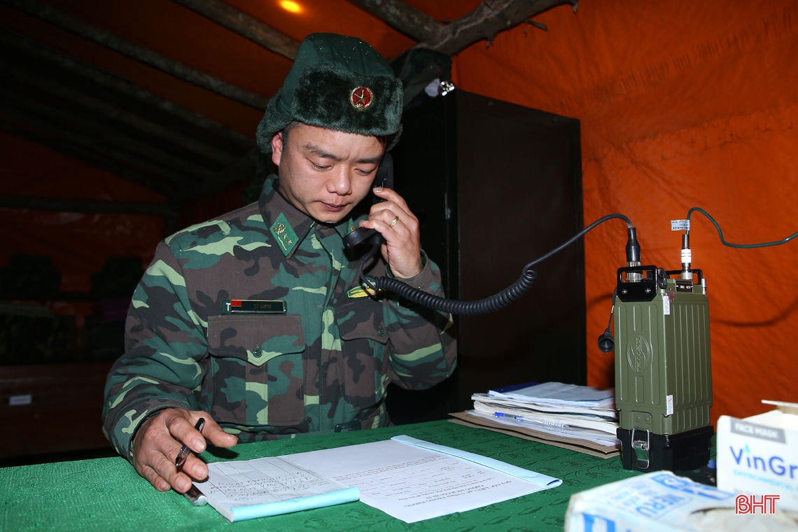 Theo chân chiến sỹ biên phòng Hà Tĩnh tuần tra giữa đêm đông đại ngàn