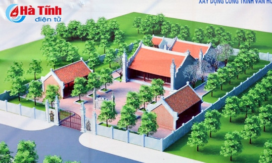 BIDV tài trợ tu bổ, tôn tạo đền thờ La Sơn Phu Tử Nguyễn Thiếp