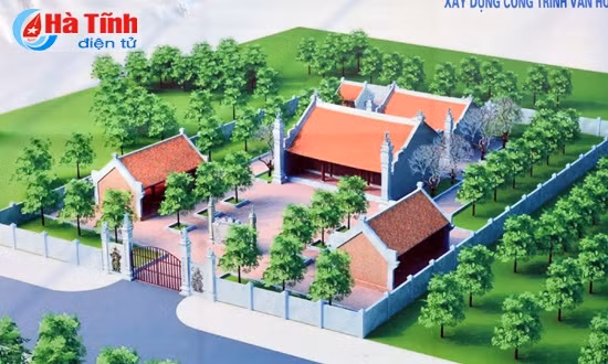 BIDV tài trợ tu bổ, tôn tạo đền thờ La Sơn Phu Tử Nguyễn Thiếp