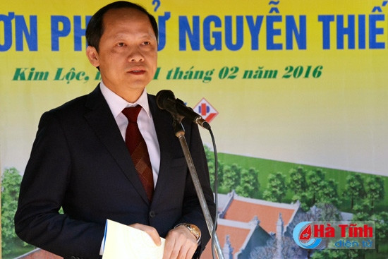 BIDV tài trợ tu bổ, tôn tạo đền thờ La Sơn Phu Tử Nguyễn Thiếp