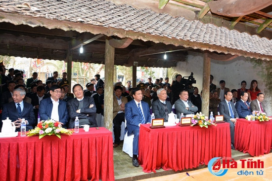 BIDV tài trợ tu bổ, tôn tạo đền thờ La Sơn Phu Tử Nguyễn Thiếp