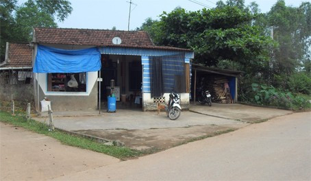 Sau 6 năm mua bán đàng hoàng với UBND xã, mảnh đất nhà ông Nguyễn Khắc Oánh vẫn chưa được cấp "sổ đỏ" Ảnh: Ngô Tuấn