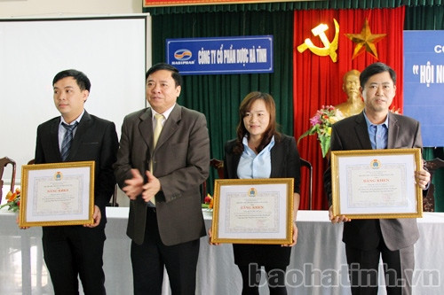 Hadiphar Hà Tĩnh biểu dương lao động giỏi, lao động sáng tạo ảnh 2 Hadiphar Hà Tĩnh biểu dương lao động giỏi, lao động sáng tạo ảnh 2